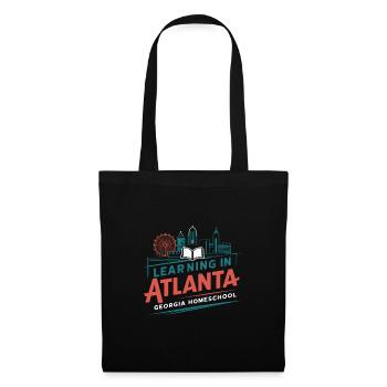 Georgia Homeschool Mom Life in Peach State - Tote Bag - black - Front