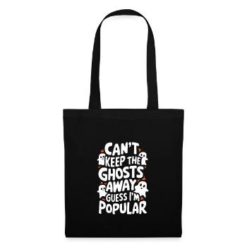 Ghost Bait Halloween Parapsychology Paranormal - Tote Bag - black - Front