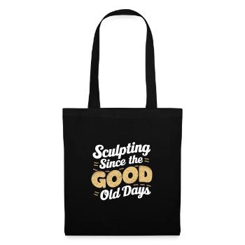 Professional sand sculptors on the beach at the - Tote Bag - black - Front