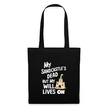Professional sand sculptors on the beach at the - Tote Bag - black - Front