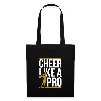 Cheerleading and Stunt Team Training for Spirit - Tote Bag - black - Front