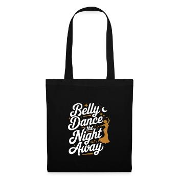 Mouvements rythmiques en danse orientale : - Sac en tissu - noir - Devant