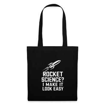 Rocket Launch Day for Model Rocket Enthusiasts - Tote Bag - black - Front