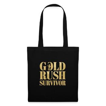 Gold Rush Adventure Gold Prospector Treasure Hunt - Tote Bag - black - Front