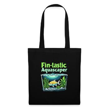 Aquascaping Enthusiast Underwater Gardening - Stoffbeutel - Schwarz - Vorne