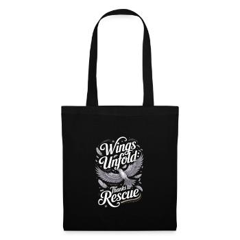 Passionate About Bird Rescue and Wildlife - Tote Bag - black - Front