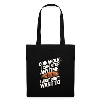 Coin Collector Coin Collection Numismatic History - Tote Bag - black - Front