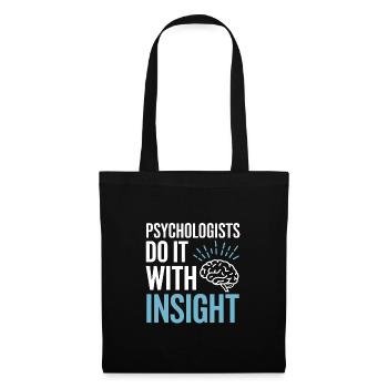 Understanding Psychology Mind and Behavior - Tote Bag - black - Front