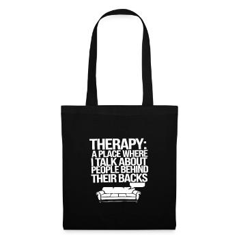 Comprendre la psychologie, l’ et le comportement - Sac en tissu - noir - Devant