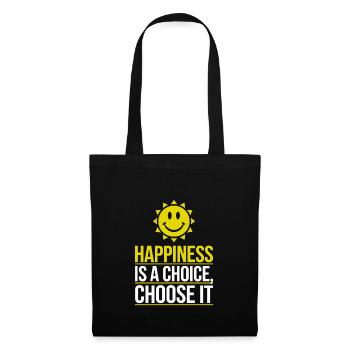 Harness Positivity And Mental Well-Being Through - Tote Bag - black - Front