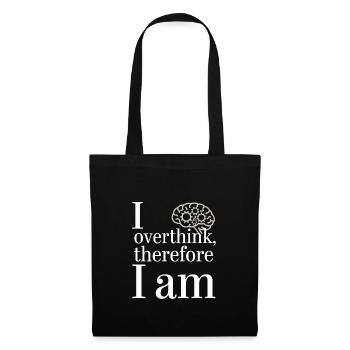 Introversion Style alternatif Émotionnel - Sac en tissu - noir - Devant