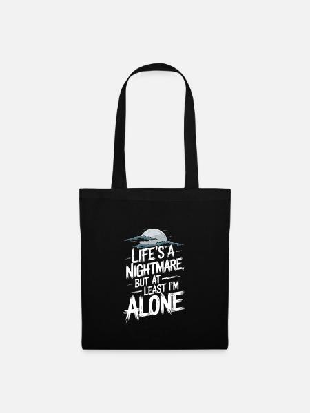 Introversion Alternative Style Emotional - Stoffbeutel - Schwarz