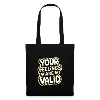 Mental Health Advocate Therapy Support Emotional - Tote Bag - black - Front