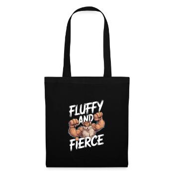 Furry Fandom Enthusiast Cosplay Fun and Fursuiting - Stoffbeutel - Schwarz - Vorne