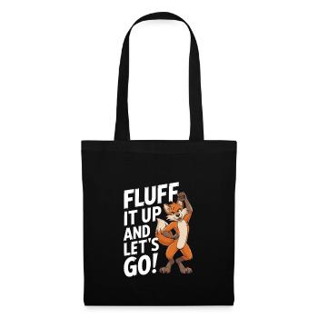 Furry Fandom Enthusiast Cosplay Fun and Fursuiting - Stoffbeutel - Schwarz - Vorne