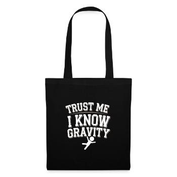 Plongée de falaise Sports d’aventure Thrill Seeker - Sac en tissu - noir - Devant