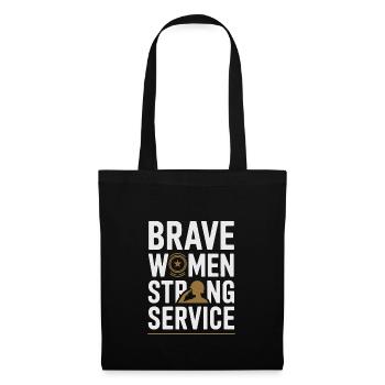 Honor Veterans Day with Patriotism and Military - Tote Bag - black - Front