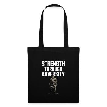 Honor Veterans Day with Patriotism and Military - Tote Bag - black - Front