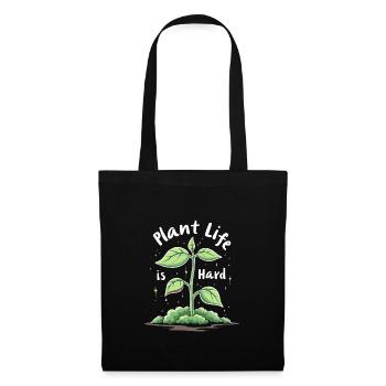 Plant Parent Black Thumb Funny Plant Care Struggle - Tote Bag - black - Front