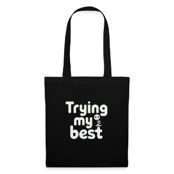 Plant Parent Black Thumb Funny Plant Care Struggle - Tote Bag - black - Front