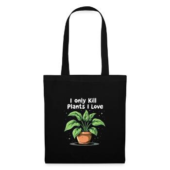 Plant Parent Black Thumb Funny Plant Care Struggle - Tote Bag - black - Front