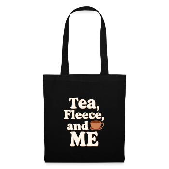 Winter Cozy Culture Warm Blankets Hot Cocoa - Tote Bag - black - Front
