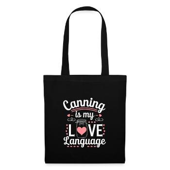 Preserving homemade food - Tote Bag - black - Front
