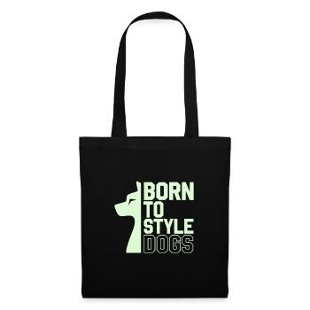 Passionné de soins pour chiens Soins et soins pour chiens - Sac en tissu - noir - Devant