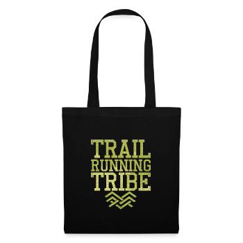 Des trails de course pour les amateurs de trail running - Sac en tissu - noir - Devant