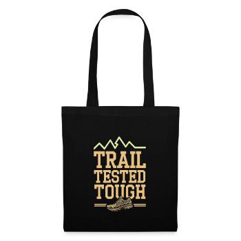 Des trails de course pour les amateurs de trail running - Sac en tissu - noir - Devant