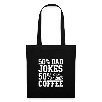 Humour parental Les nouveaux pères ont pour la première fois - Sac en tissu - noir - Devant