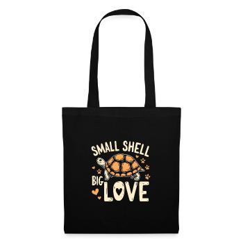 Turtle care for owners of - Tote Bag - black - Front