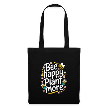 Bee-friendly gardener, pollinator, garden and - Tote Bag - black - Front