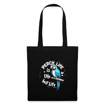 Propriétaire de perroquet Parrot Life et exotique - Sac en tissu - noir - Devant