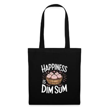 Dim Sum Lovers Cuisine Chinoise Et Dumplings - Sac en tissu - noir - Devant
