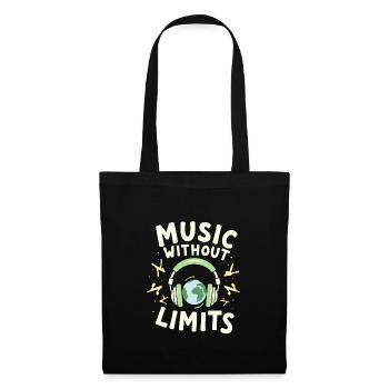 Un son haut de gamme de haute qualité pour la culture audiophile - Sac en tissu - noir - Devant