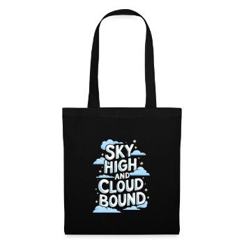 Cloud View, Relaxing Sky, Dreamy - Tote Bag - black - Front