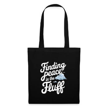 Cloudy view, Relaxing sky, Dreamy - Tote Bag - black - Front