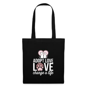 Freiwillige Tierrettung Animal Shelter Heroes - Tote Bag - black - Front