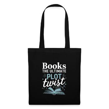 Book-like humour, Witty reading quotes, Literary - Tote Bag - black - Front