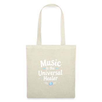 Musicothérapie, Guérison émotionnelle, Relaxation - Sac en tissu - nature - Devant