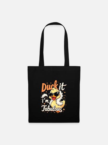 Nutztier-enten-enthusiasten Hinterhof-enten - Stoffbeutel - Schwarz