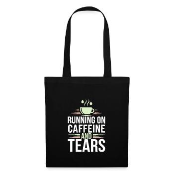 Emotional Burnout Humor Funny Stress Quotes - Tote Bag - black - Front