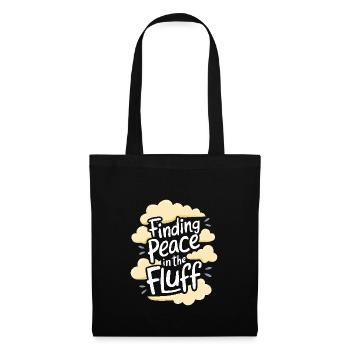 Cloudy view, Relaxing sky, Dreamy - Tote Bag - black - Front