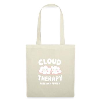 Vue nuageuse, Ciel relaxant, Rêveur - Sac en tissu - nature - Devant