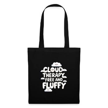 Cloudy view, Relaxing sky, Dreamy - Tote Bag - black - Front