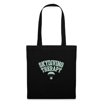 Skydiving Beginners Adventure Nerves - Tote Bag - black - Front