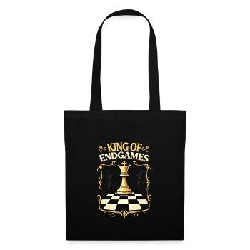 Échecs Tacticiens Stratégie Maîtres Tactique - Sac en tissu - noir - Devant