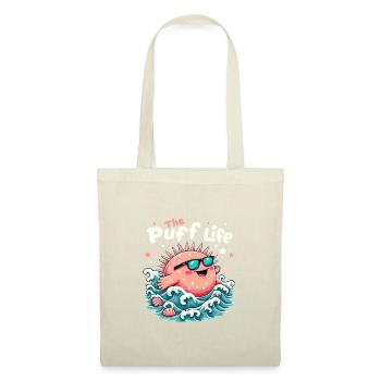 Puffer fish marine life enthusiast Quirky - Tote Bag - nature - Front