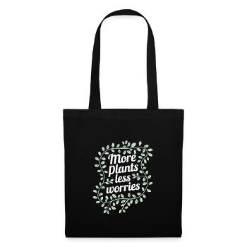 Collecteur de plantes pour les collectionneurs de plantes d’intérieur dans le - Sac en tissu - noir - Devant